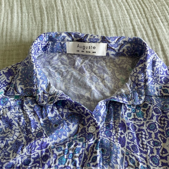 Auguste The Label - Blue Romper - Picture 3 of 5